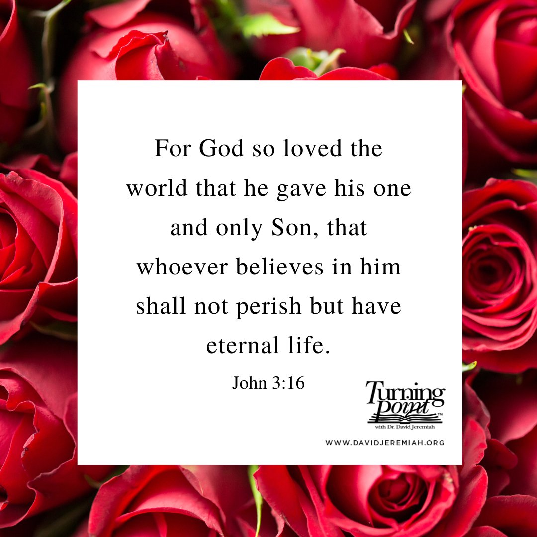 davidjeremiah's tweet photo. There are many facets to God’s love. Perhaps the greatest of them is that because we are loved, we are saved from death. https://t.co/fyo3eYg6d5