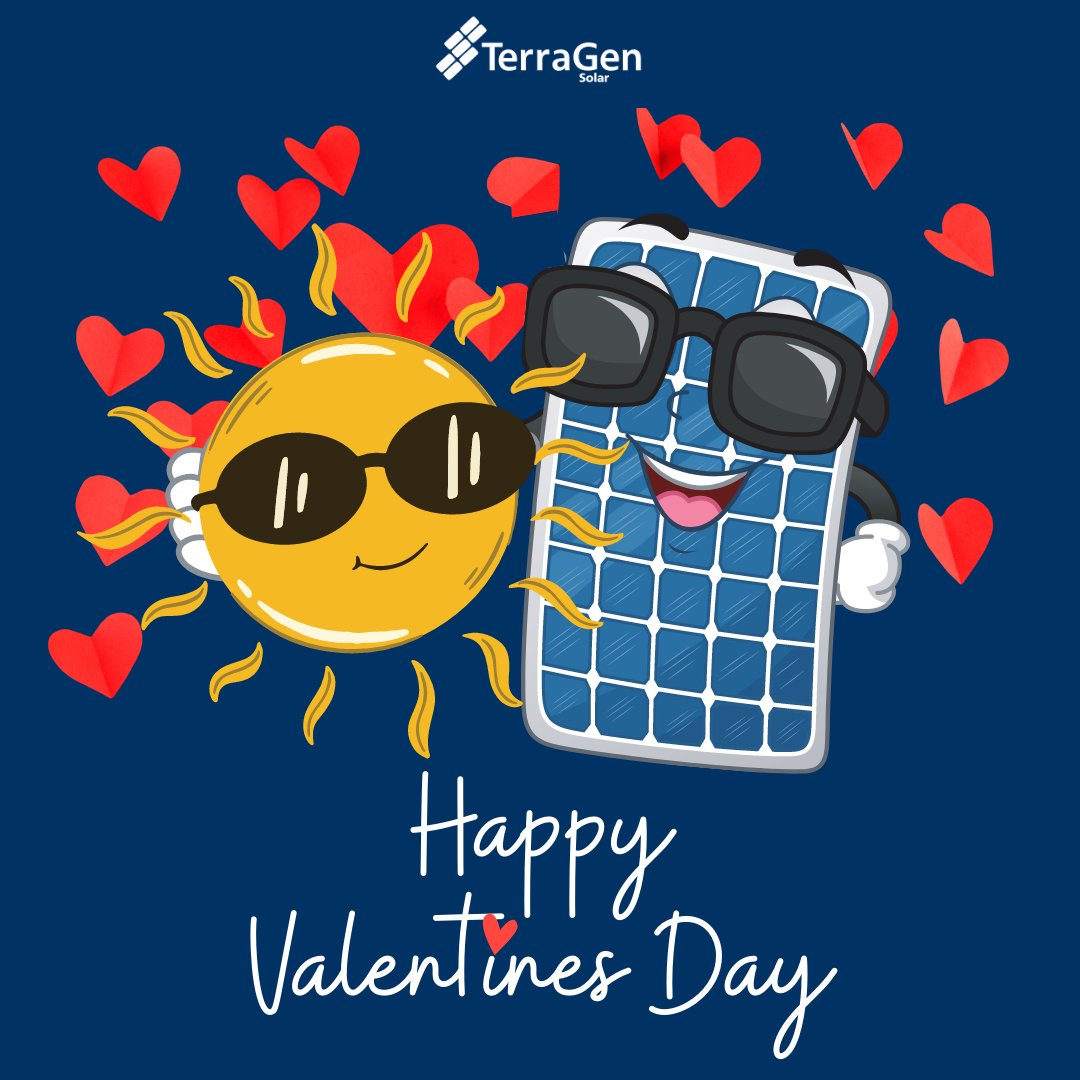 TerraGenSolar's tweet photo. Happy Valentines Day from the TerraGen Team
#HappyValentinesDay #valentinesday #terragensolar https://t.co/rm5ypMtcb7