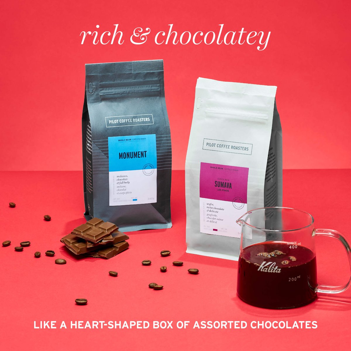 Love is in the brewer 💞 Swipe through and share your favourite coffee couple! #valentinesday

🍈🌰  Opposites Attract
🍓🍒 Sweet + Fruity
🍫🥛  Rich + Chocolatey