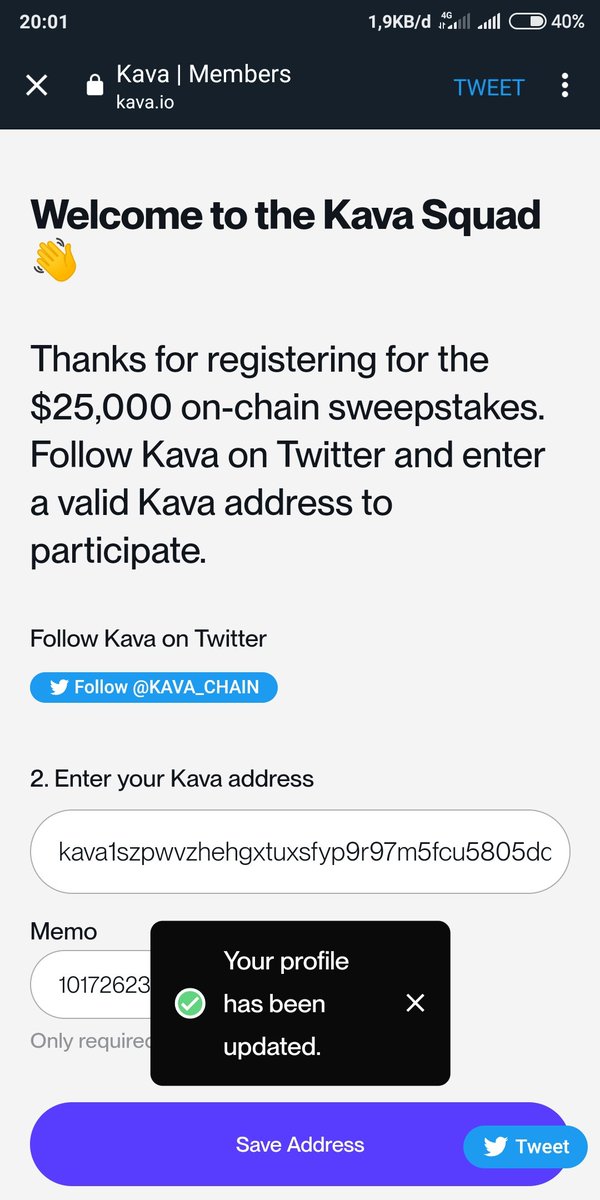 Rhommtwo_'s tweet photo. @KAVA_CHAIN I'm ready kava1szpwvzhehgxtuxsfyp9r97m5fcu5805dqzr7ep https://t.co/H4Jk5CpwPX