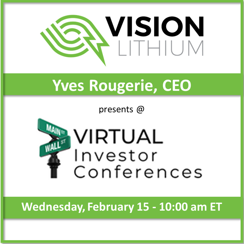 visionlithium1's tweet photo. Please register to watch the Vision Lithium presentation online. 

https://t.co/BwI5UfSw6Q

#Lithium  #electricvehicles #exploration  #Quebec https://t.co/PgqoodFs3S