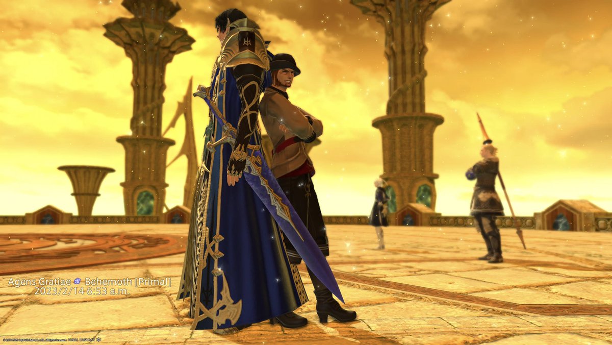 maxpanzer's tweet photo. @FF_XIV_EN Happy Valentine’s Day! There’s nothing quite like taking a lovely stroll through a dungeon with a supportive valentine by your side!

Name: Agens Gratiae
Home world: Primal - Behemoth
Preferred prize: Bluebird earring

#FFXIV #FFXIVSweepstakes https://t.co/gry3uNCB1t