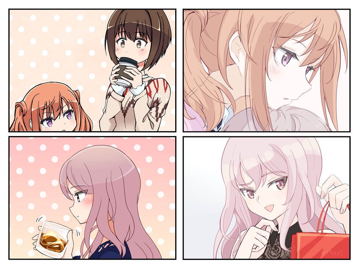 (ゆみさんと君影氏は特にかおがいいからいつも慎重に描いてる気がする知らんけど) 