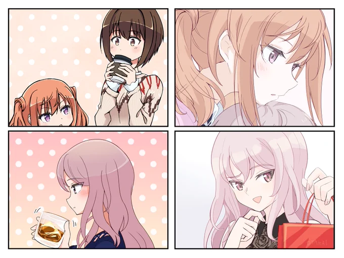 (ゆみさんと君影氏は特にかおがいいからいつも慎重に描いてる気がする知らんけど) 