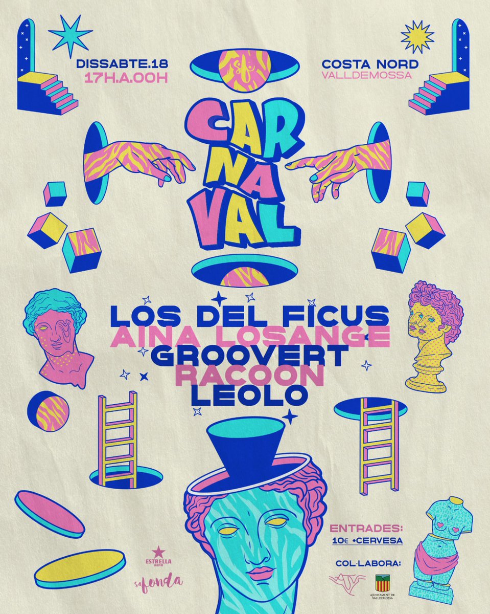 Us informem que dissabte 18 de febrer a les 17h a Costa Nord es farà un tardeo de carnaval. 
Entrades 10 euros amb una cervesa.