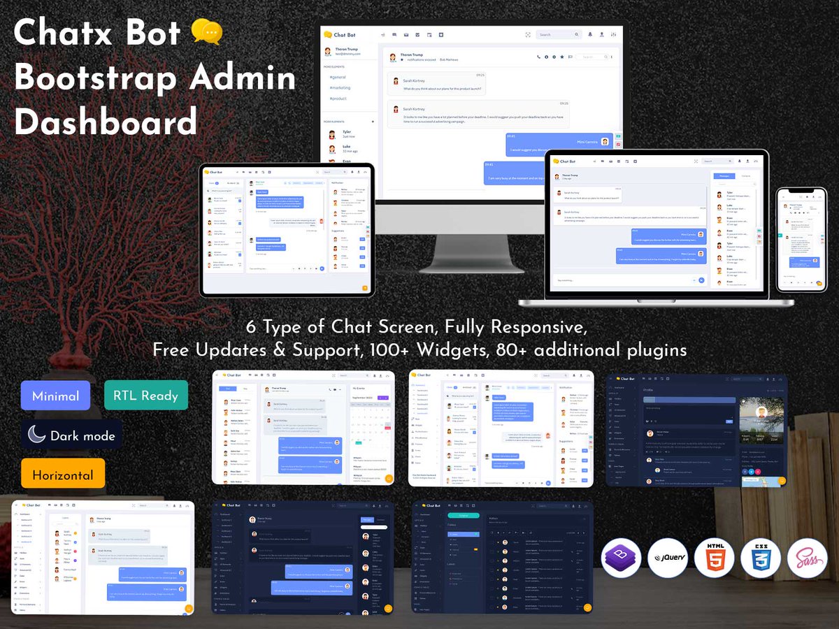 MultiStoreTheme's tweet photo. Chat Bot Admin Dashboard β Responsive Bootstrap 5 Admin Template Dashboard Web Application.
https://t.co/oiDxQhjfW8
#envato #themeforest #chatapp #chatapplication #chatapplicationdashboard #chatbotapp #Bootstrap4 #crm #CSS3 #Dashboard #webkit #Webapp #AdminPanel https://t.co/RVILiEEivV
