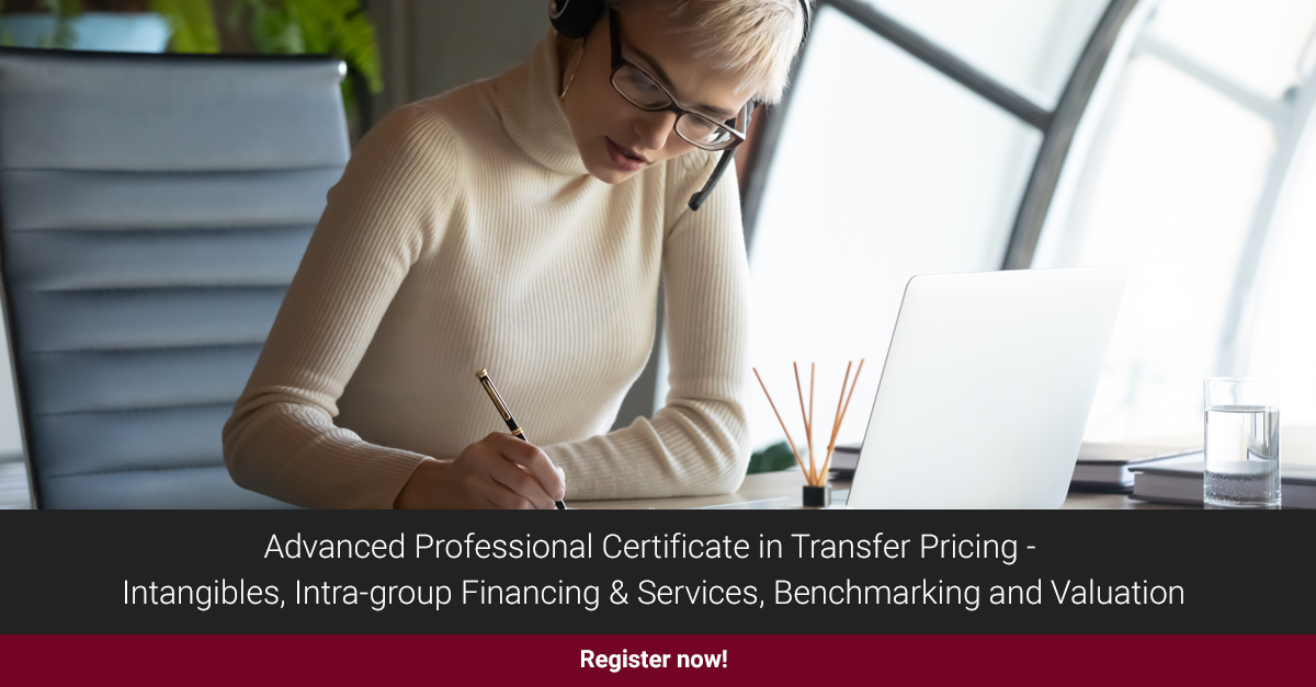 IBFD_on_Tax's tweet photo. Already have fundamental knowledge in the field of #transferpricing and wish to expand your knowledge base?
Our 6-month #certificationprogramme starting 1 April 2023 might just be the best fit for you! Enrol now and earn 38 CPE credits.
Register Now:- https://t.co/68O2BQOXWr https://t.co/M3tiUhu511