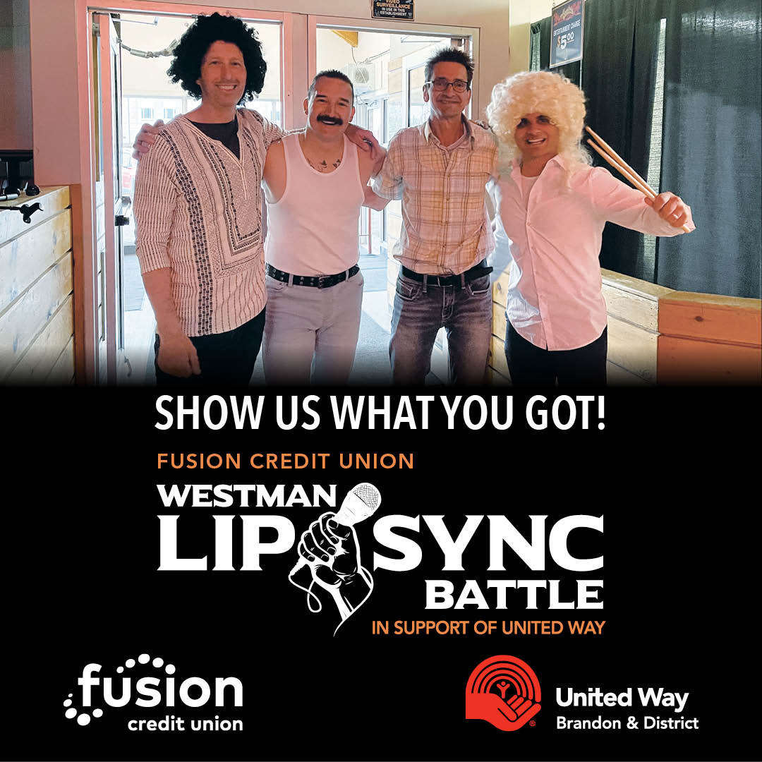 UnitedWayBdn's tweet photo. We need teams in the Westman Lip Sync Battle presented by Fusion Credit Union. For information about entering a team or sponsorship opportunities, contact Janis at United Way 204-571- 8929 or email office@brandonuw.ca
#UWBdn #westmanlipsync #lipsync2023 #fusioncreditunionpresents https://t.co/T4GF3gnYTN
