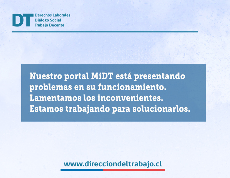 Dirección del Trabajo tweet media
