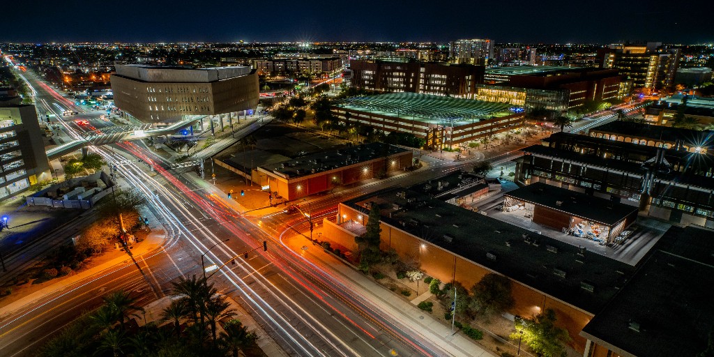 asunews's tweet photo. Happy birthday, Arizona! 🌵❤️
To celebrate its 111th anniversary of statehood, check out these 5️⃣ Arizona facts from our #ASUExpert: https://t.co/8p0Jrbnz0Q (Photos by Sam Chow/ASU) https://t.co/zEtuGddW6S