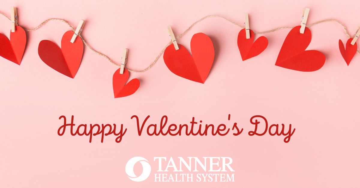 TannerHealth's tweet photo. Happy Valentine's Day from everyone at Tanner Health System!
It's the perfect day of the year to learn about your risk for heart disease. Take our quiz at https://t.co/ScVoaf7LmD
#ValentinesDay #ValentinesDay2023 #TannerHealthSystem https://t.co/u14bpfeSyU