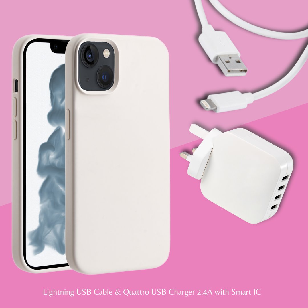 VivancoUk's tweet photo. Introducing phone accessories MUST HAVE ⚡️

iPhone 14 Hype case supports Mag Safe, 360 protection and comes in 3 other colours.
Charge up all 4 devices at the same time with USB 4-Port Fast Phone Charger with Smart IC.
iPhone lightning cable will power up your device in no time! https://t.co/spBpSZC9kd