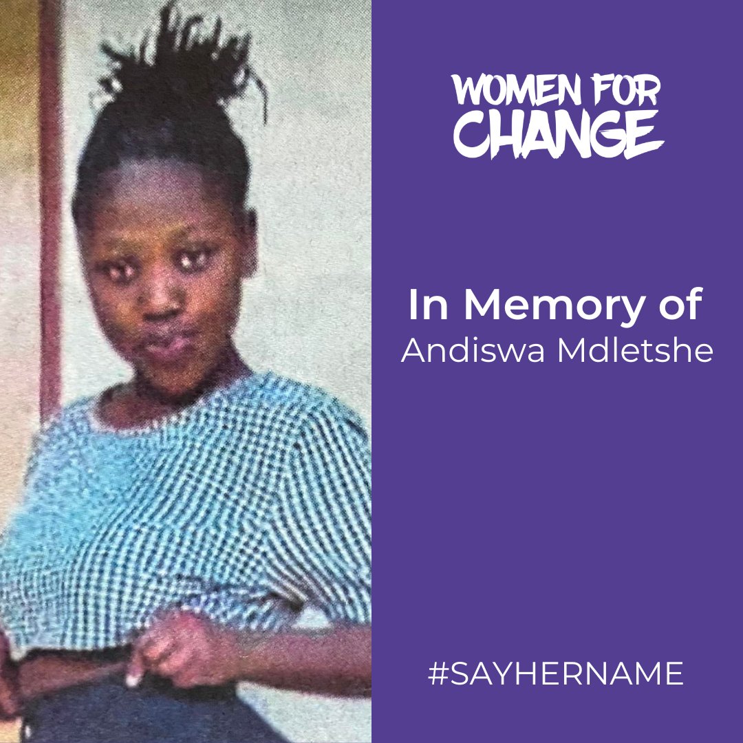 womenforchange5's tweet photo. Andiswa Mdletshe, 17, died after being raped and forced to drink brake fluid by a taxi driver in Nompondo, near Hluhluwe, KZN on 29 January 2023. She allegedly got into a taxi to drive to town to buy groceries. https://t.co/L3txxa8hrK