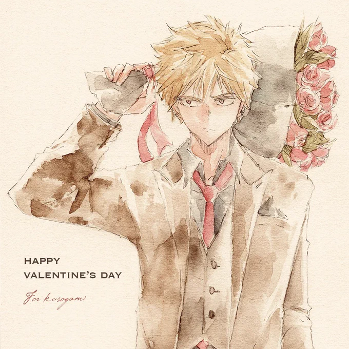  happy valentine相方をぶら下げておきます 