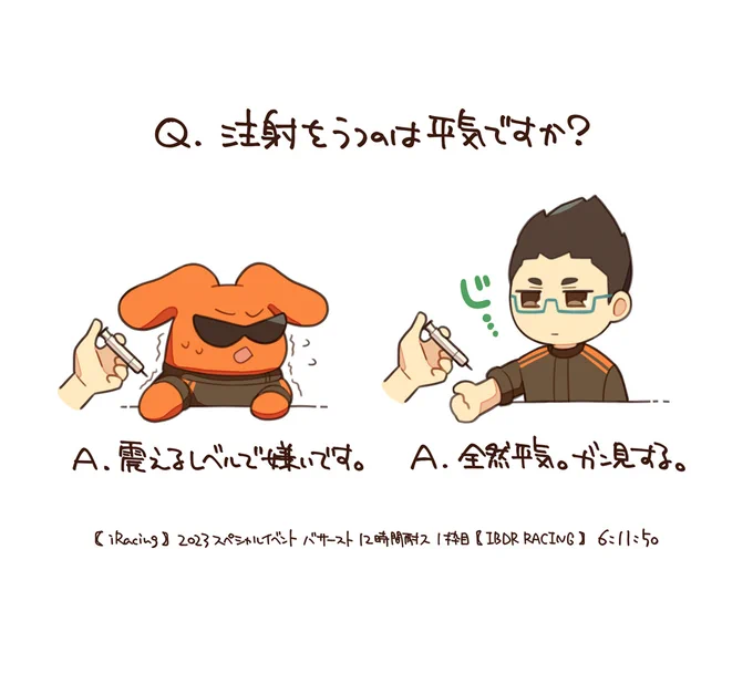 イメージどおりだなって思っちゃったらくがき 