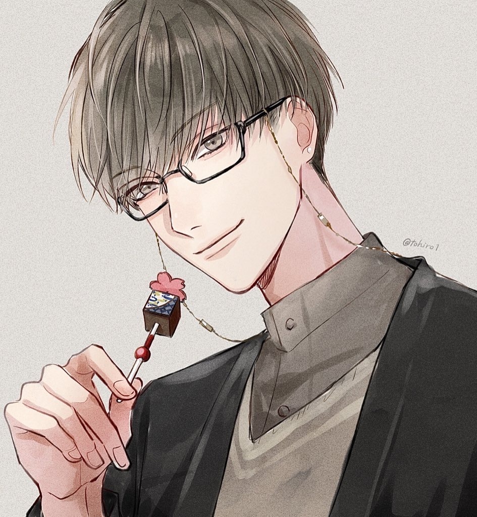 「Happy Valentine's Day! #オリジナル #創作男子 #バレン」|志島とひろのイラスト