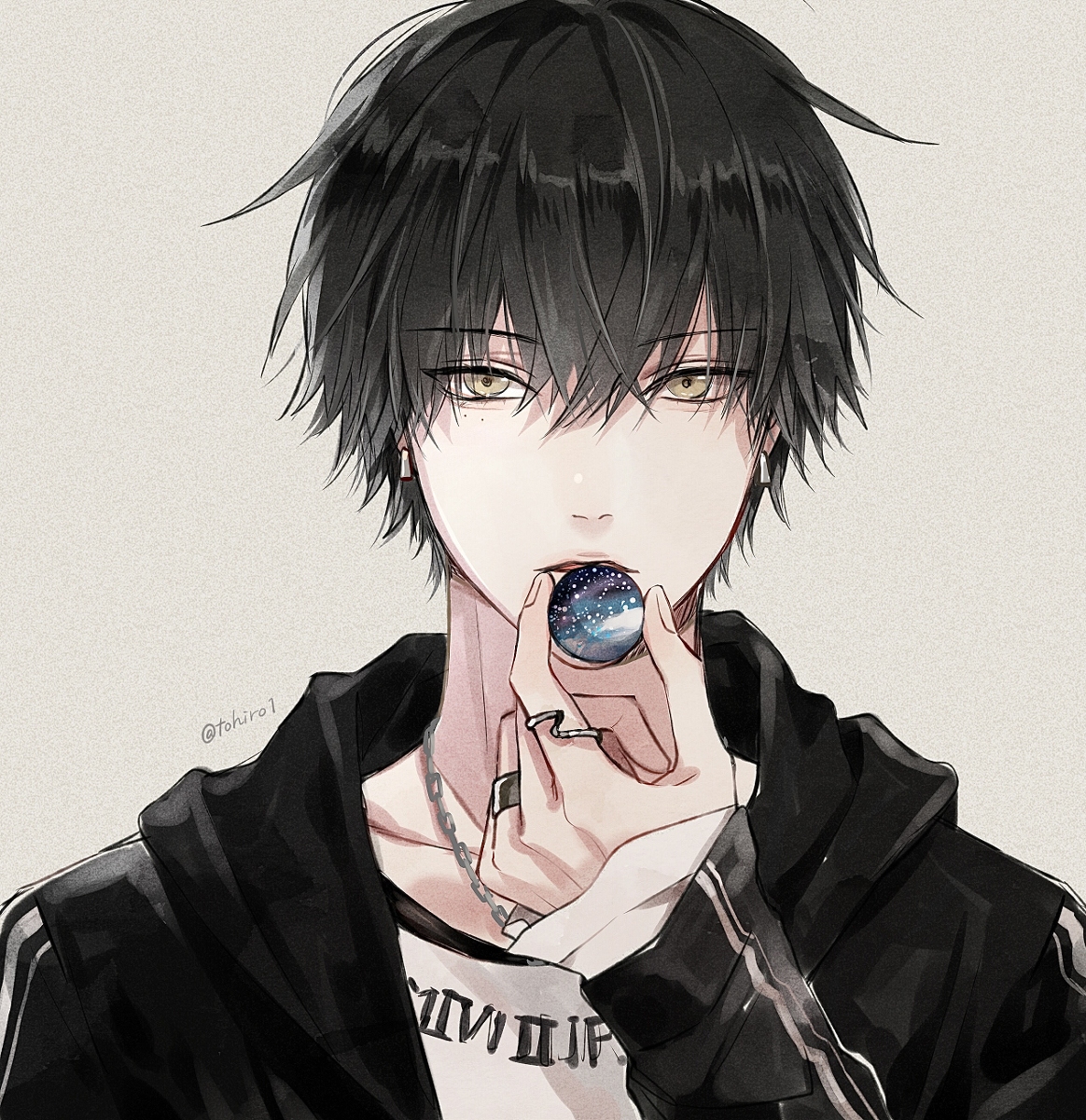 「Happy Valentine's Day! #オリジナル #創作男子 #バレン」|志島とひろのイラスト