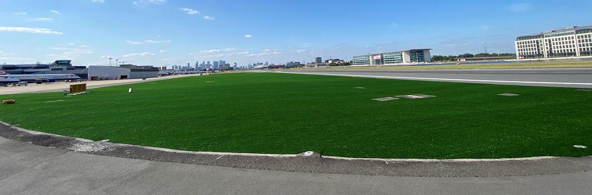 Topbond recently completed the installation of approximately 44,000m² of aviation grade artificial grass at London City Airport. The installation, the largest of its kind at an airport within Europe.

#construction #civilengineering #londoncity #aviation