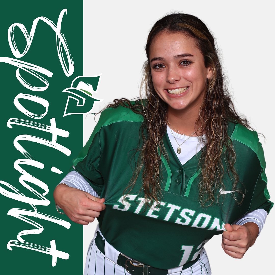StetsonSoftball's tweet photo. 𝙶𝚎𝚝 𝚃𝚘 𝙺𝚗𝚘𝚠: Captain, Alyssa Gilman

@GilmanAlyssa | #morethanme https://t.co/l0rLMMi2CG
