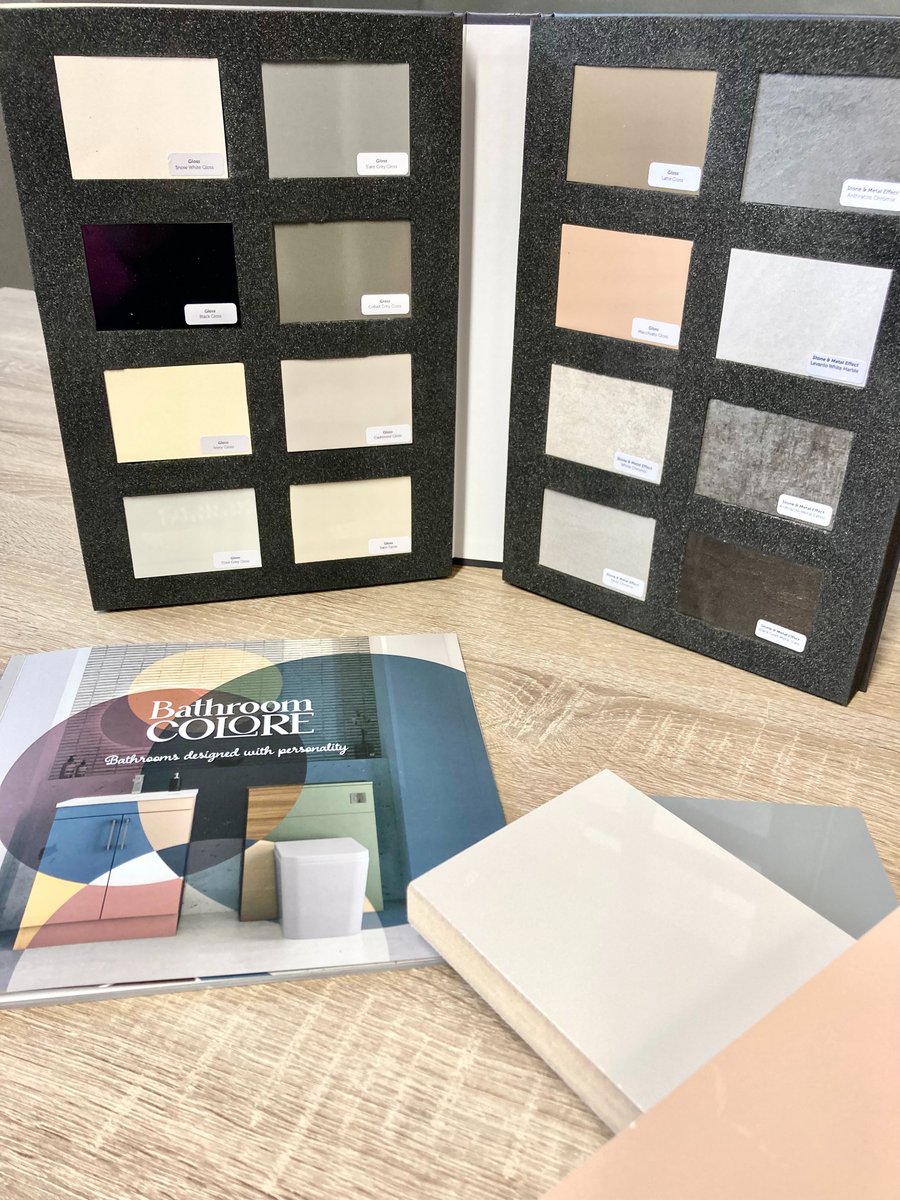 Brainstorming your next home project? Contact us about our brand new Bathroom Colore range! 

You can even request samples by popping us a message!