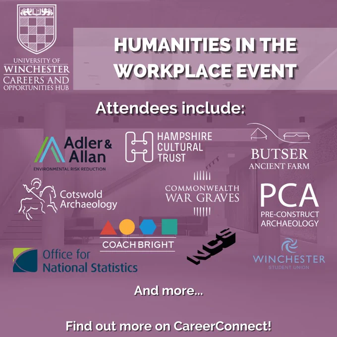 Image from Careers and Opportunities Hub (@_UoWcareers)