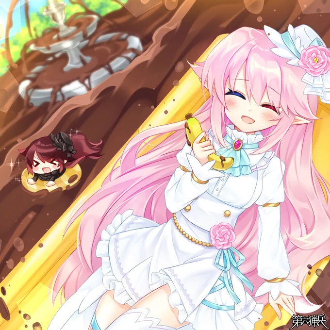 今日公開されたバレピン描かせていただきました～!リク、全リク抜擢ありがとうございました『チェインパラドクス』『第六猟兵』(c)しきと/トミーウォーカー 