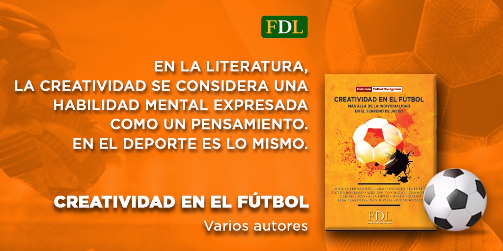 El fútbol no es solo darle patadas al balón, también intervienen la imaginación, la creatividad, el arte de saber cómo moverse entre los rivales… Este libro abarca los valores creativos del equipo.
#librodefutbol #editorialfutbol #futbolarte #entrenadores
futboldelibro.com