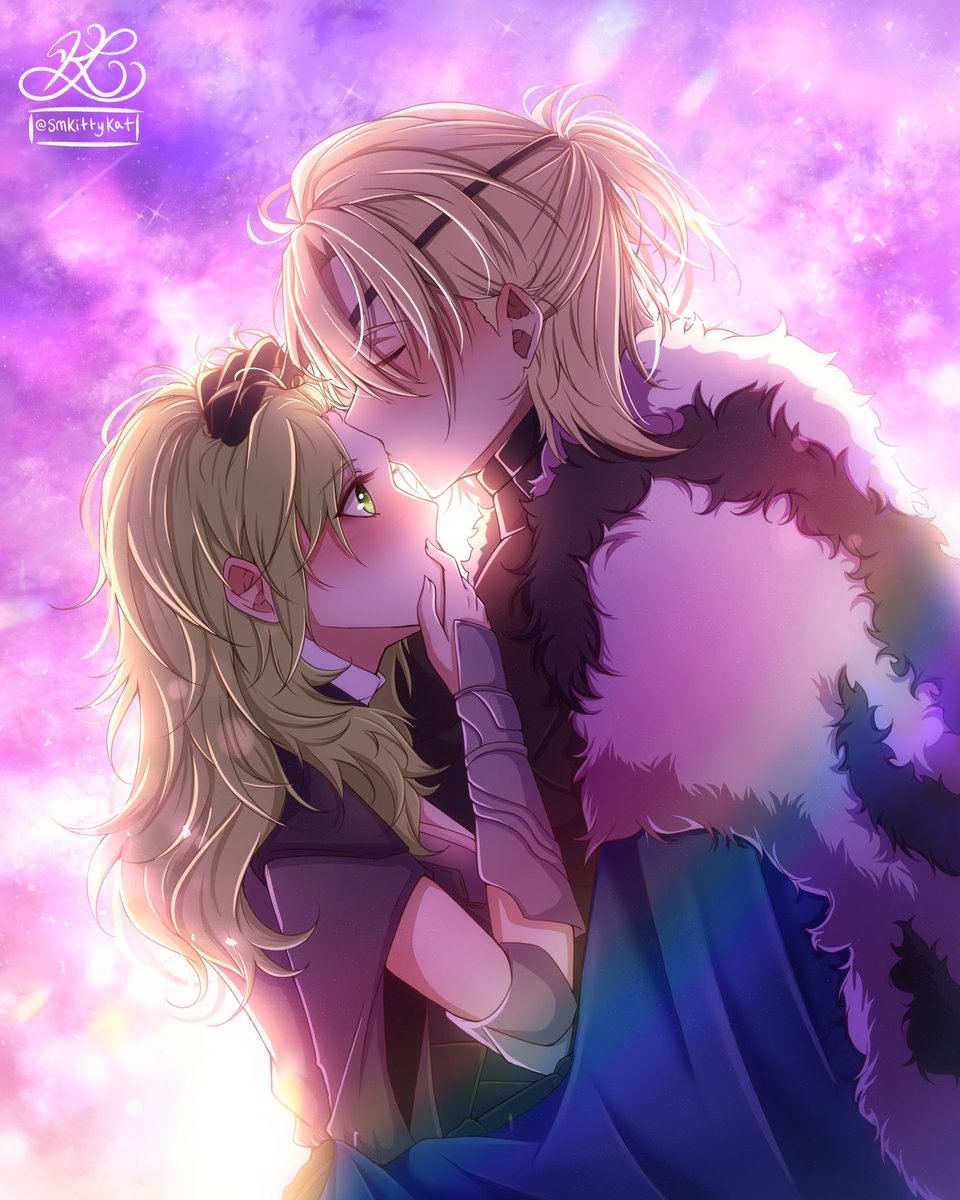 SMKittyKat's tweet photo. Happy Valentine’s Day! 💕 #FireEmblem https://t.co/JnaTqzndBp