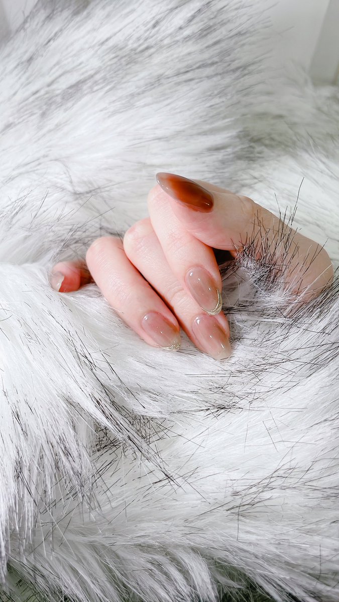 UPippichu's tweet photo. Nude color 🤎
#nailart #nudecolor #gelnails https://t.co/Cklx7W9m5q
