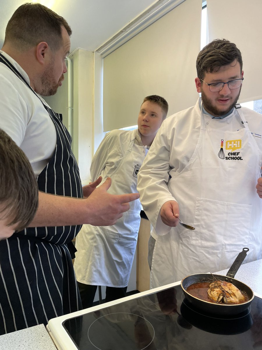 laulaulovescake's tweet photo. It was all fun & GAMEs last week for our @BraeheadFoods masterclass.
No, not scrabble but beautiful Scottish Guinea Fowl on the menu.
Food School Scotland brings young people and the best Scottish expert’s together to ignite a passion in the future of our idustry. https://t.co/zutdvH9nDh