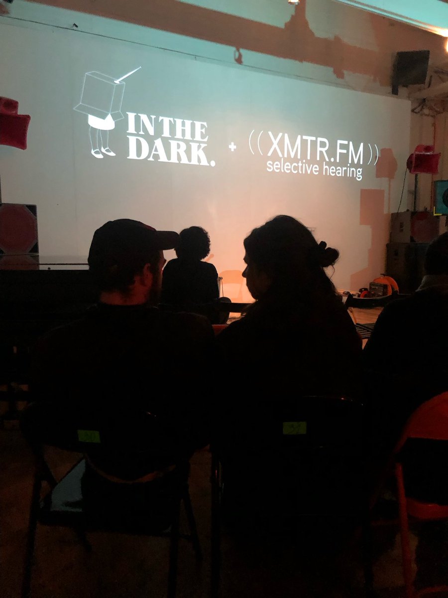 SOCIALBRDCSTS's tweet photo. Thank you  to everyone who came &amp; to @InTheDarkRadio and @iklectikartlab for hosting Jacob Dwyer and I for an evening of experiments in radio from https://t.co/Kfj96KSLo5 Set list coming soon for those who want to listen to the pieces in their entirety. It was a lovely event! https://t.co/aLsLnYNRPu