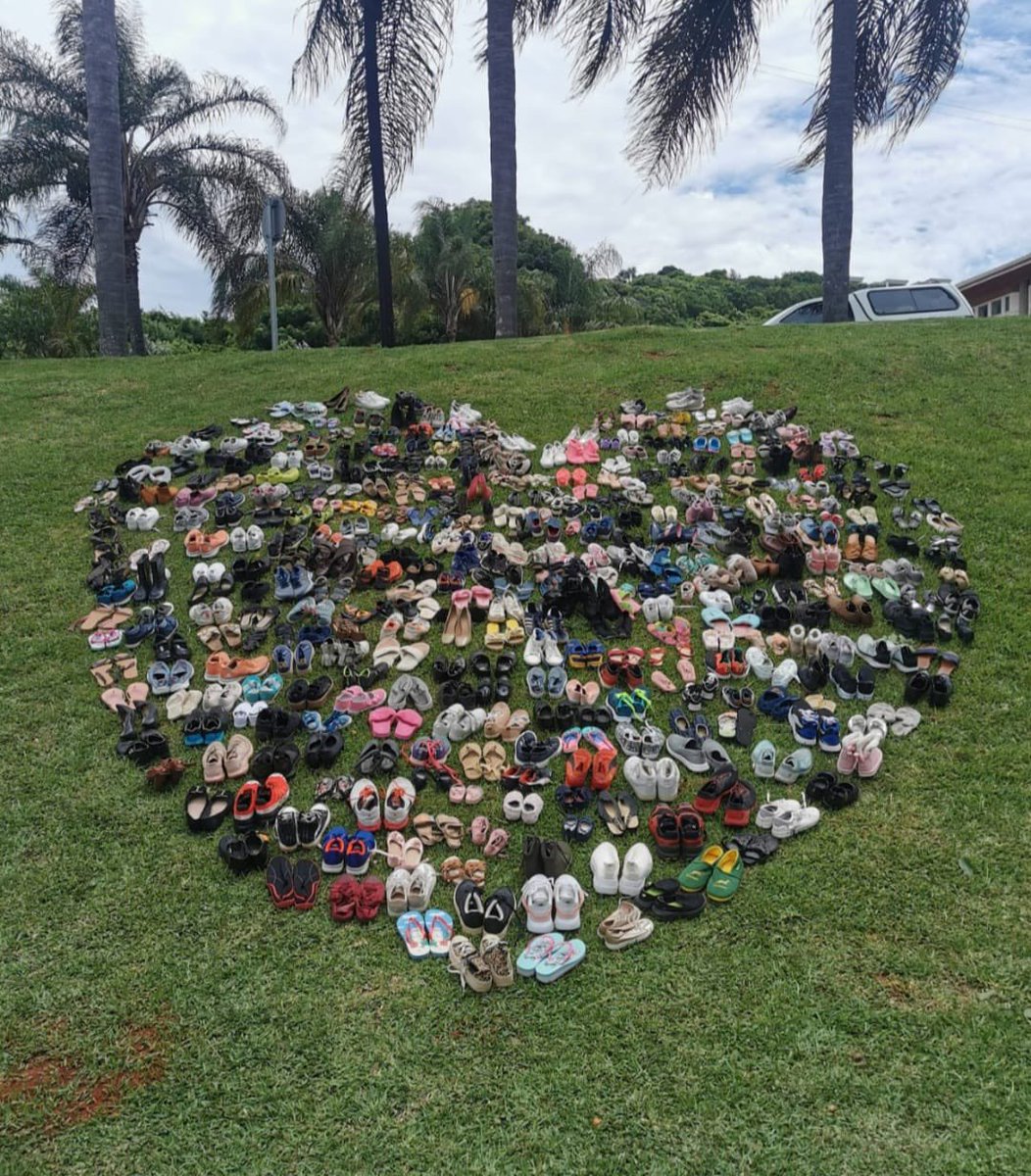 mandymatsinhe's tweet photo. Instead of making us pay for civvies my son’s school asked us to donate pre loved shoes for charity🌺 https://t.co/7r2KbKwVAy