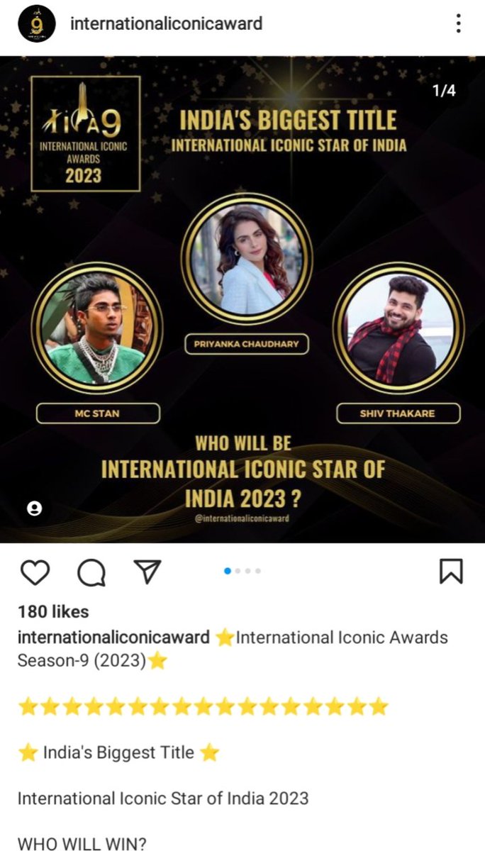 parthoza_1517's tweet photo. Hi Guys Imp 
Please Go https://t.co/gBRdt3sJJ2 
On This Post 
And Comment With #iia9ShivThakare 

We Have To Win This Its Imp

Let's Show Them The Power Of #ShivThakare https://t.co/mlbjpsL7zQ