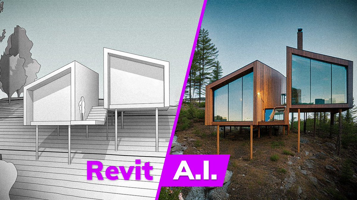 AI for rendering architecture... AI *will* change our industry... it's up to *us* to determine if its for the better... youtu.be/wRWnqGvlbnk