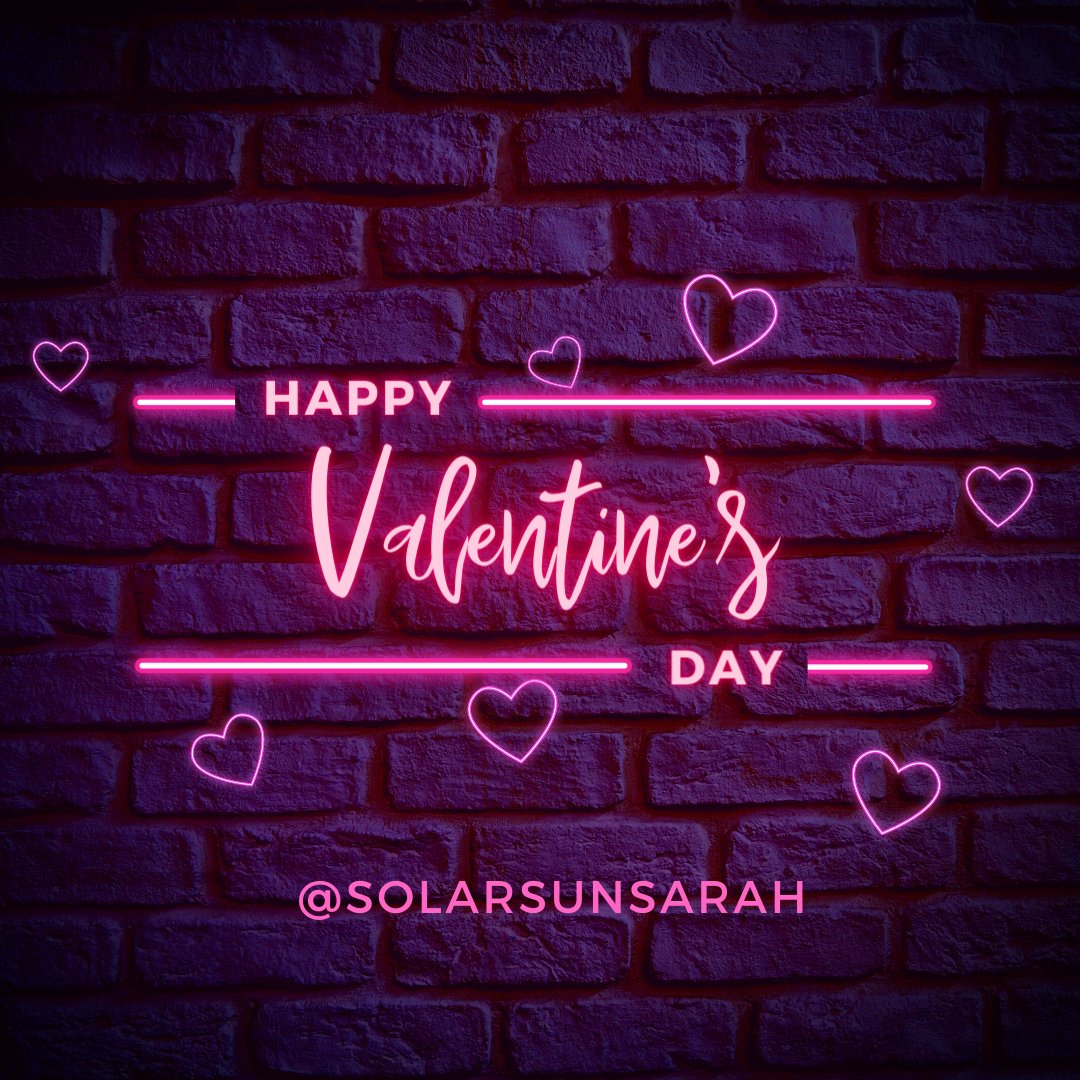 SarahStramel's tweet photo. Have a wonderful Valentine's Day. 
Be Love. Spread Love.💜
#happyvalentinesday #onelove #solarpowered https://t.co/c8P2Q8y3BO