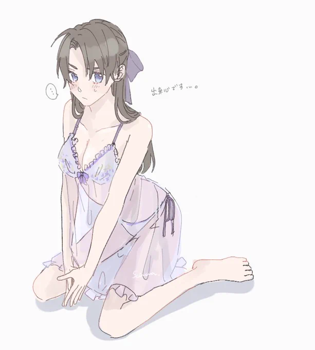 女体化どうしても描きたくて… 
