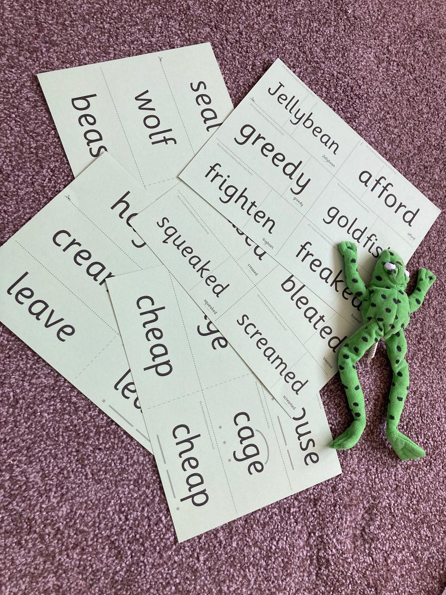 annamellwood's tweet photo. Get chopping, Fred! #ReadWriteInc #StoryGreenWords #FocusOnFluency @RuthMiskinEdu https://t.co/7lYhR3x5pv