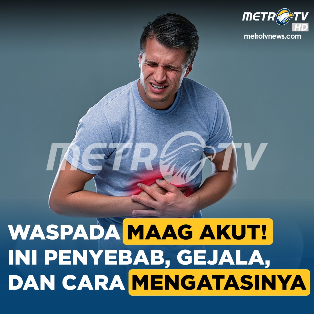 Metro_TV's tweet photo. @ardhitoprmn sempat menghebohkan jagat media sosial usai video yang memperlihatkan dirinya pingsan saat sedang konser. Ia menyebut penyebab dirinya bisa jatuh pingsan saat konser adalah karena ia mengidap maag akut.

Apa tuh maag akut?
Nih mimin kasih tau, simak ya! https://t.co/z80yZR0GB6