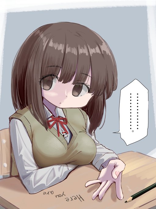 無言で渡してくるし手渡ししてくれない女の子 