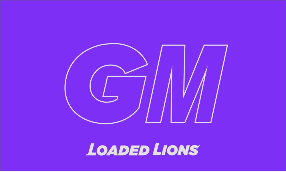 LoadedLions_CDC's tweet photo. gm, how do the #loadedlions start their morning? 🦁 🤔 

Let us know! 👇 https://t.co/Kk4Vi5pkhn