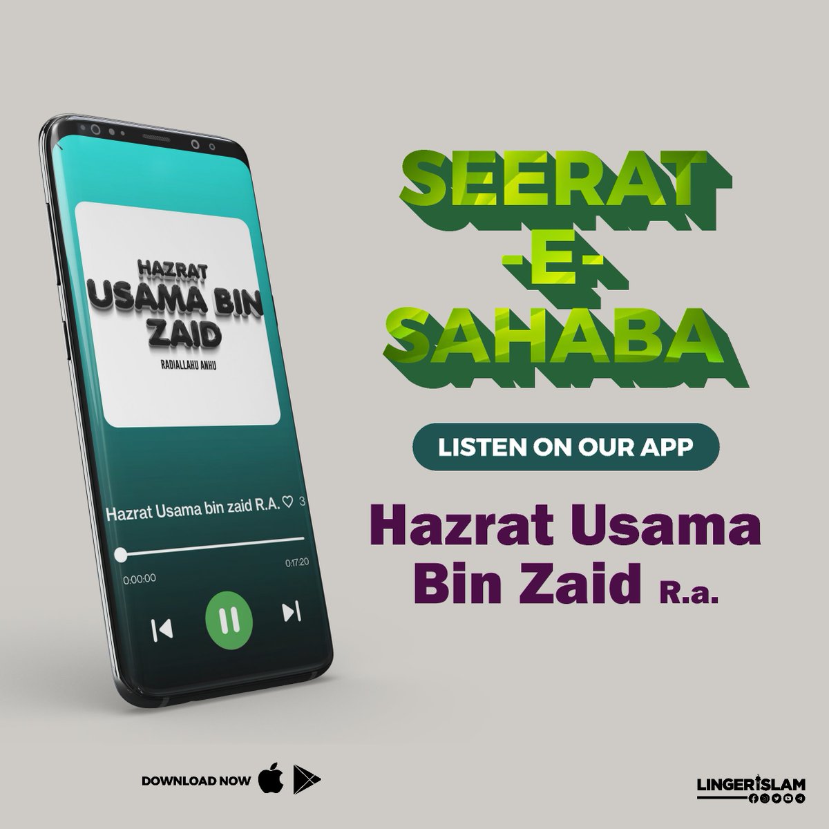 MillatCo's tweet photo. Listen Now the interesting Story of our Sahaba only on LingerIslam.
Download Now!!
#LingerIslam #Linger #Muslim #islam
#linger #muslimapp #islamicstatus https://t.co/nPBK4mIyIt
