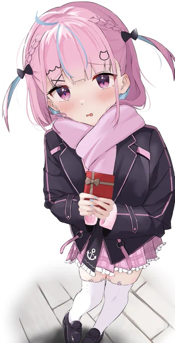 「これ…あてぃしの本命だから」#あくあーと  #湊あくあ  #hololive#バレンタインデー 