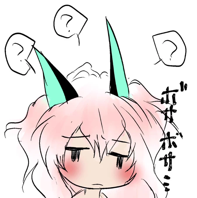 寝起きしか味わえないボサボサの髪 