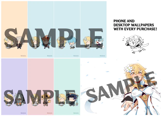 "Come Along With Me" A Genshin Impact Lumiharem Zine is up!An 83-page Fanmade Genshin Impact zine focusing on Lumine and the men of    shares are appreciated  
