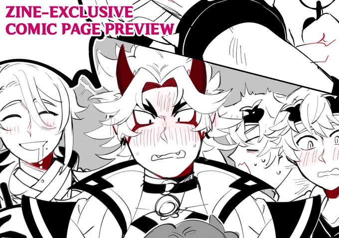 "Come Along With Me" A Genshin Impact Lumiharem Zine is up!An 83-page Fanmade Genshin Impact zine focusing on Lumine and the men of    shares are appreciated  