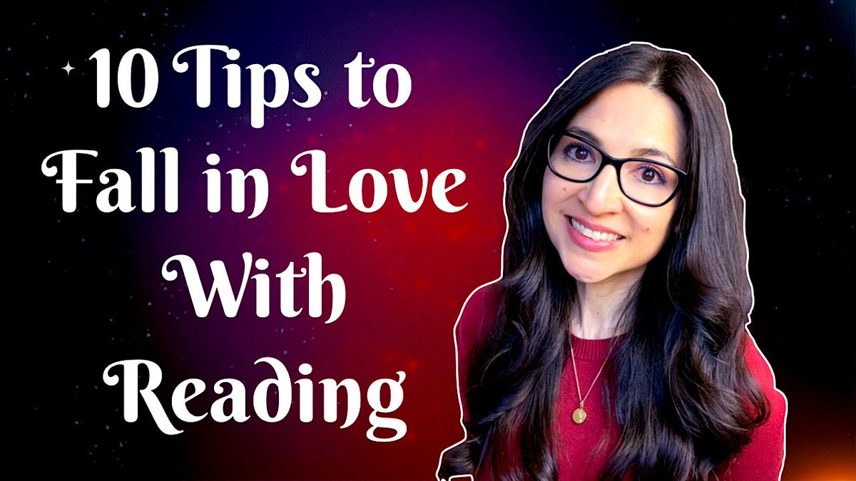 Happy Valentine's Day! Here are 10 tips to fall in love with reading or rekindle your relationship with reading: 
youtu.be/Gb7t6xj6Ipc