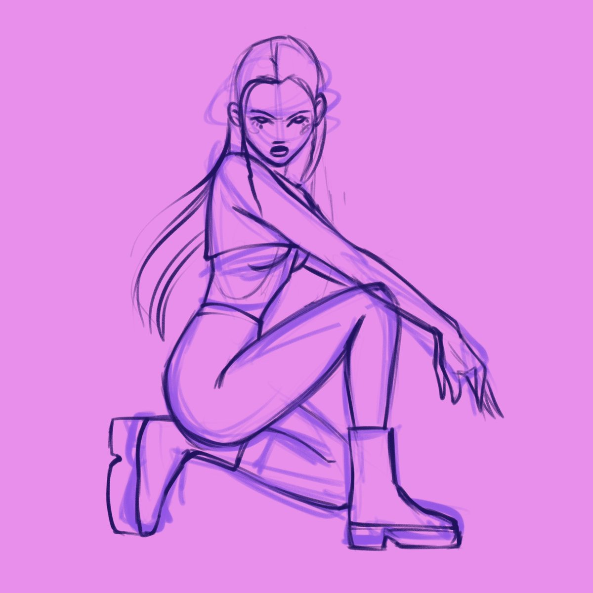 I think today is a great day to start a new artwork😌
#anizolotce #NFT #WIP