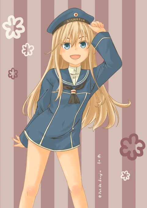 訓練生時代のビスマルク#艦これ 
