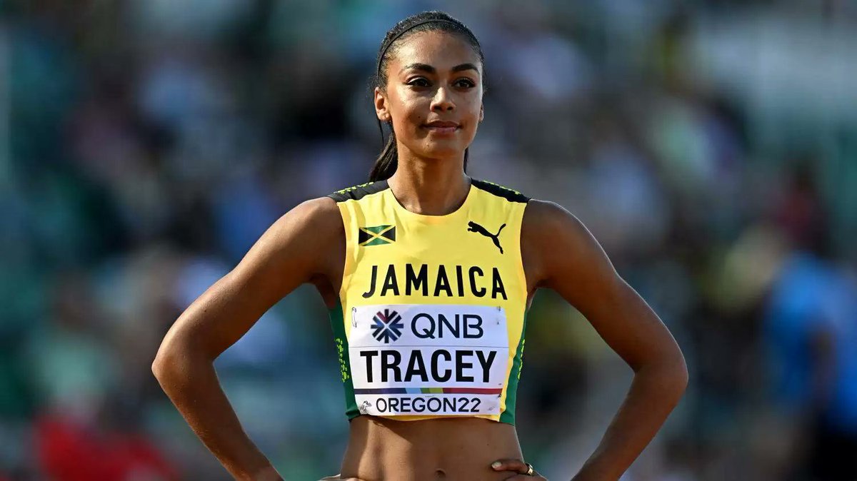 Athletics_JA's tweet photo. National Records for Aisha Praught-Leer then, Adelle Tracey, Days Apart https://t.co/rDO2o3UXB9 via @Athletics_JA https://t.co/zrHCJkfe4X