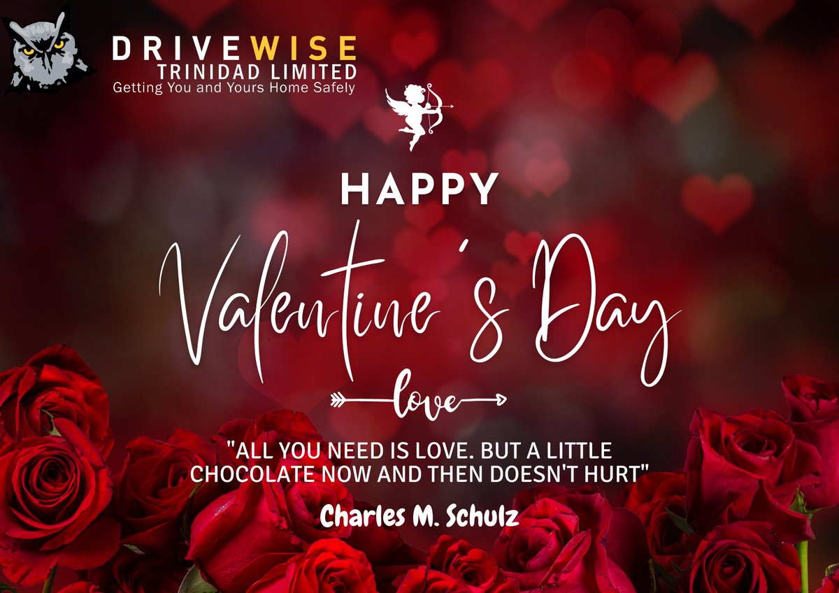 DriveWiseTT's tweet photo. Happy Valentine’s Day to you and yours!

#valentines #day #happy #love #compassion #family #wife #husband #children #couple #happiness #chocolate #life #share #roses https://t.co/cQu7rzeV5E